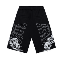 Load image into Gallery viewer, GUARDIAN ANGEL SWEATSHORTS WASHED BLACK