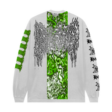 Load image into Gallery viewer, FLESH LONG SLEEVE WHITE/GREEN
