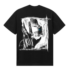 Load image into Gallery viewer, X ALONE TEE BLACK/BLUE