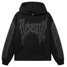 Load image into Gallery viewer, ENLIGHTENED HOODIE BLACK