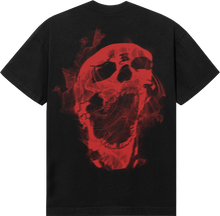 Load image into Gallery viewer, SMOKE LIGHTNING TEE BLACK/RED