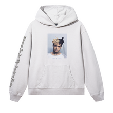Load image into Gallery viewer, X MUGSHOT HOODIE CEMENT