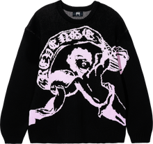 Load image into Gallery viewer, CHERUB KNIT BLACK/PINK