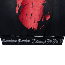 Load image into Gallery viewer, X KILL CONTRAST STITCH ZIP BLACK/RED