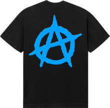 Load image into Gallery viewer, ST. FRANCIS TEE BLACK/BLUE