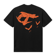 Load image into Gallery viewer, DOVE TEE BLACK/ORANGE