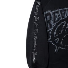 Load image into Gallery viewer, ANARCHY STUDDED CREWNECK WASHED BLACK