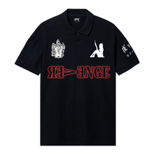 Load image into Gallery viewer, D1E POLO BLACK/RED