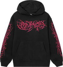 Load image into Gallery viewer, OBSIDIAN HOODIE BLACK/PINK