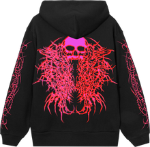 Load image into Gallery viewer, OBSIDIAN HOODIE BLACK/PINK