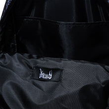 Load image into Gallery viewer, X COLLAGE PATCHES CANVAS BACKPACK BLACK/WHITE