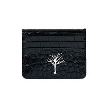 Load image into Gallery viewer, X ARCH LOGO TREE CROC CARDHOLDER BLACK