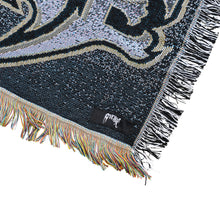 Load image into Gallery viewer, X KINGDOM WOVEN BLANKET BLACK