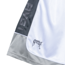 Load image into Gallery viewer, RVG 1 BASKETBALL SHORTS WHITE/GREY