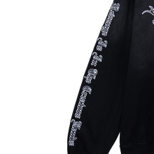 Load image into Gallery viewer, X LIGHTNING HEARTBREAK HOODIE TREATED BLACK/WHITE