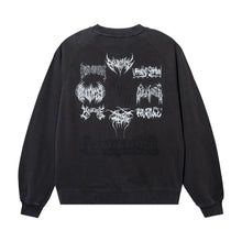 Load image into Gallery viewer, ALUMNI CREWNECK WASHED BLACK