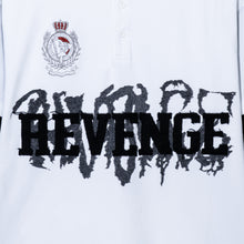 Load image into Gallery viewer, COLLEGE DOUBLE LAYERED POLO LONG SLEEVE WHITE/BLACK