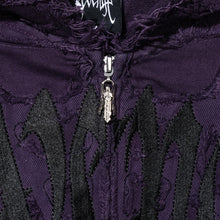Load image into Gallery viewer, SPIDER WEB ZIP PURPLE/BLACK