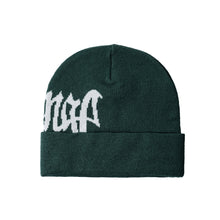 Load image into Gallery viewer, ARCH LOGO CUFF BEANIE GREEN/WHITE