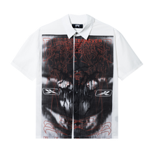 Load image into Gallery viewer, BLITZ BUTTON UP WHITE