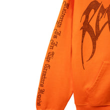 Load image into Gallery viewer, X KILL BEJEWELED ZIP ORANGE/BLACK