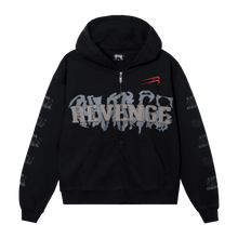 Load image into Gallery viewer, WACO DISTRESSED ZIP WASHED BLACK