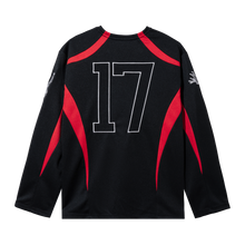Load image into Gallery viewer, X BROKEN HEART 17 MOTO JERSEY BLACK/RED
