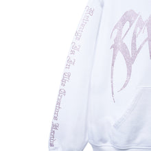 Load image into Gallery viewer, X KILL BEJEWELED ZIP WHITE/PINK