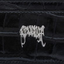 Load image into Gallery viewer, ARCH LOGO CROC CARDHOLDER BLACK