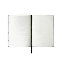 Load image into Gallery viewer, X HEARTBREAK DEBOSSED LEATHER NOTEBOOK BLACK