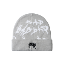 Load image into Gallery viewer, X DISTORTION BEANIE GREY/WHITE