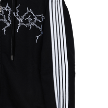 Load image into Gallery viewer, X BROKEN HEART TRACK JACKET BLACK/WHITE