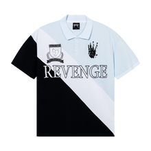 Load image into Gallery viewer, X HEARTBREAK CREST POLO BLUE/WHITE