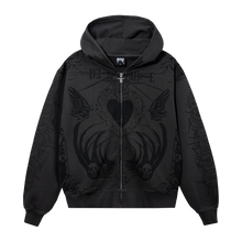 Load image into Gallery viewer, SHRINE ZIP VINTAGE BLACK/BLACK