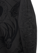 Load image into Gallery viewer, SHRINE ZIP VINTAGE BLACK/BLACK