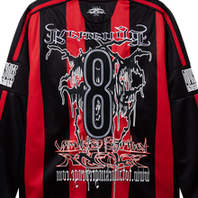 Load image into Gallery viewer, DIVINE NOISE JERSEY LONG SLEEVE RED/BLACK
