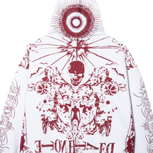 Load image into Gallery viewer, SHRINE ZIP WHITE/MAROON