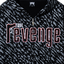 Load image into Gallery viewer, SOPRANO EMBROIDERED ZIP BLACK