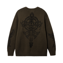 Load image into Gallery viewer, RENAISSANCE KNIT OLIVE/BLACK