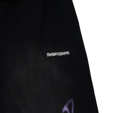 Load image into Gallery viewer, AIRBRUSHED REAPER SWEATPANTS WASHED BLACK/PINK
