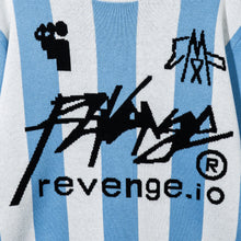 Load image into Gallery viewer, SPONSORED KNIT BABY BLUE/WHITE