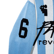 Load image into Gallery viewer, SPONSORED KNIT BABY BLUE/WHITE