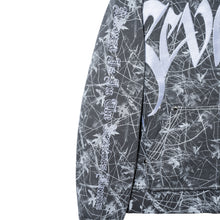 Load image into Gallery viewer, CONTRAST EMBROIDERED ZIP BLAIR CAMO/WHITE