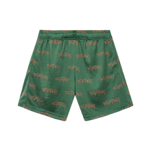 Load image into Gallery viewer, X MASSACRE SHORTS GREEN/RED