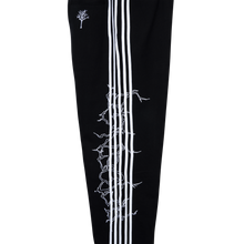 Load image into Gallery viewer, X BROKEN HEART TRACK PANTS BLACK/WHITE