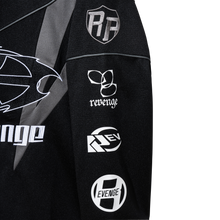 Load image into Gallery viewer, REVENGE RACER PATCH JERSEY BLACK