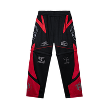Load image into Gallery viewer, REVENGE RACER PATCH CONVERTIBLE PANT BLACK/RED