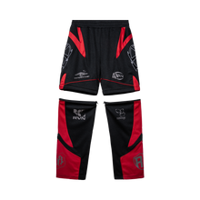 Load image into Gallery viewer, REVENGE RACER PATCH CONVERTIBLE PANT BLACK/RED