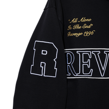 Load image into Gallery viewer, POLO REAPER EMBROIDERED QUARTER ZIP BLACK