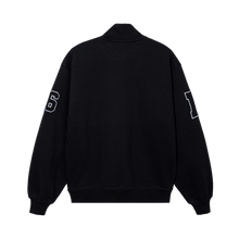 Load image into Gallery viewer, POLO REAPER EMBROIDERED QUARTER ZIP BLACK